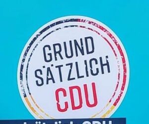 Grundsätzlich CDU