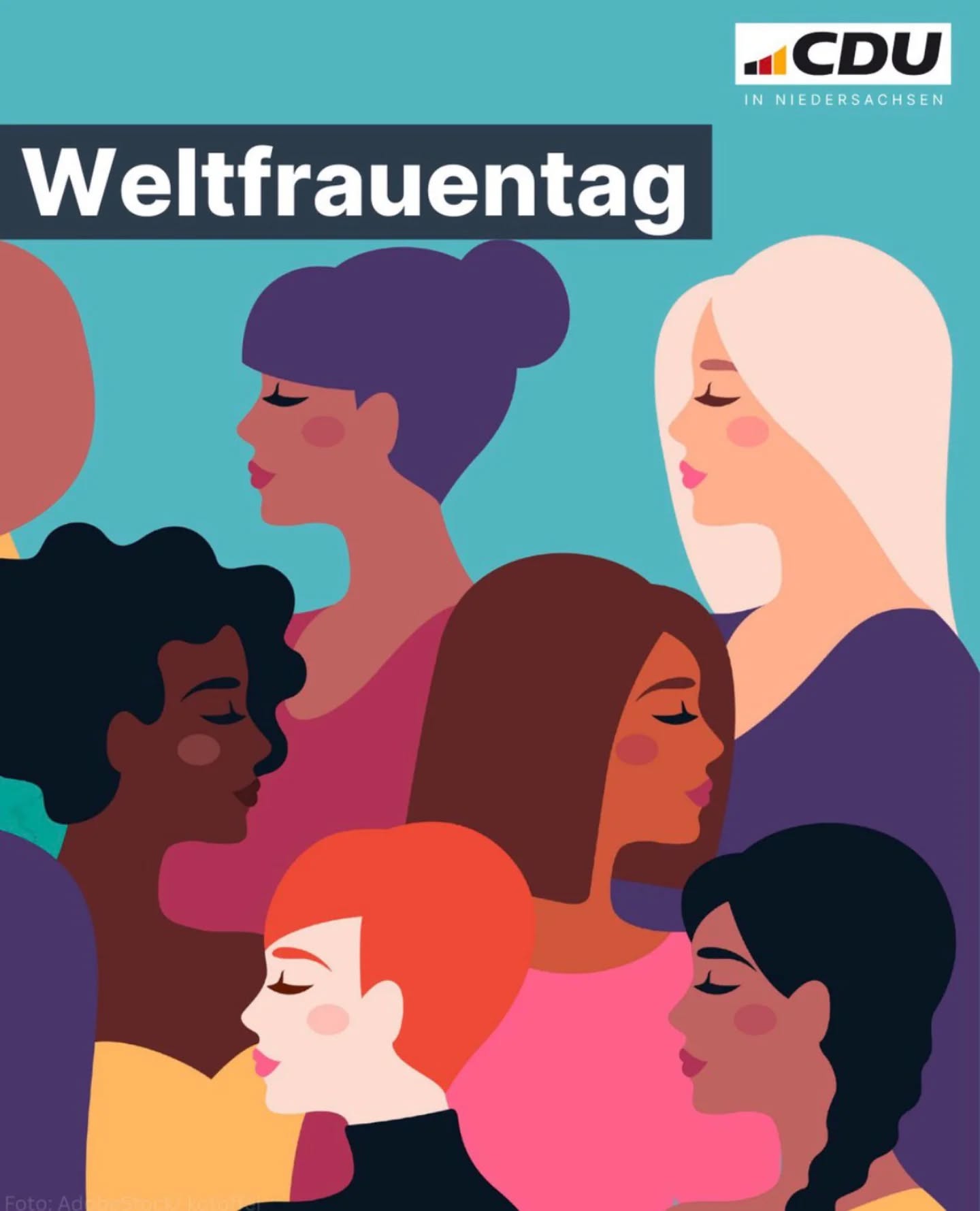 Heute am internationalen Frauentag setzen wir ein klares Zeichen: Gleichberechtigung ist keine Selbstverständlichkeit – sie muss jeden Tag neu erarbeitet werden.

Frauen prägen unsere Gesellschaft auf vielfältige Weise:

in Familien, in Unternehmen, in der Wissenschaft, Politik und Ehrenamt. 👩‍🔬👩‍👩‍👧‍👦

Deshalb setzen wir uns dafür ein, dass Frauen ihre Chancen frei nutzen können – mit besseren Rahmenbedingungen für die Vereinbarkeit von Familie und Beruf, mehr Frauen in Führungspositionen und konsequentem Schutz vor Gewalt.

Denn Fortschritt gelingt nur gemeinsam.
Starke Frauen schaffen eine starke Gesellschaft.